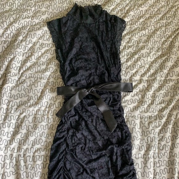 ❤️$10 add on. Small Little Black Dress In Lace - Picture 1 of 4